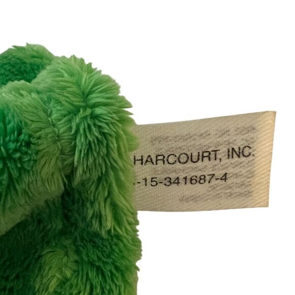 Hand Puppets Animal Fair Set of Frog & Bunny Sweaters 10" Harcourt INC Vtg - Picture 9 of 16